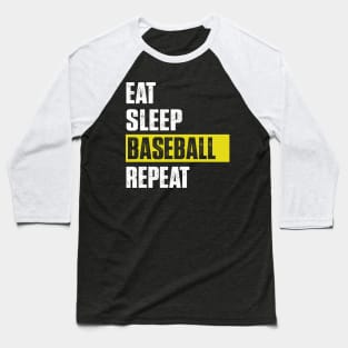 funny Eat Sleep Baseball Repeat Baseball T-Shirt